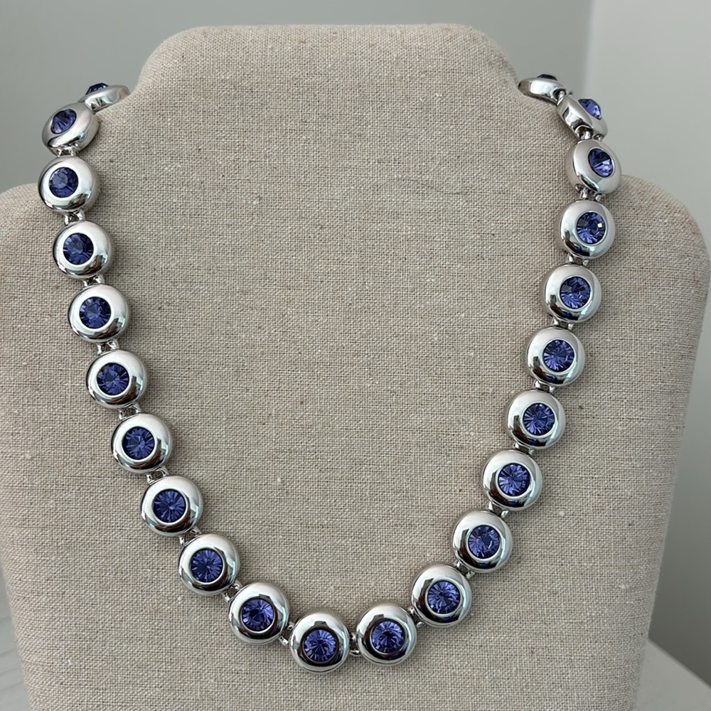 Nolan Miller Purple Rhinestone Set - Picture 2 of 5